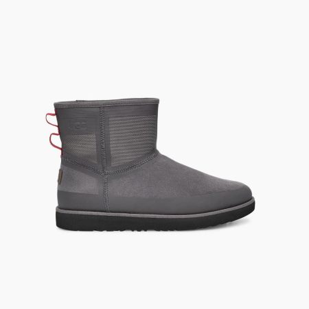 UGG Classic Mini Urban Tech Weather - Boots Herre - Dyp Grå (NO-G371)